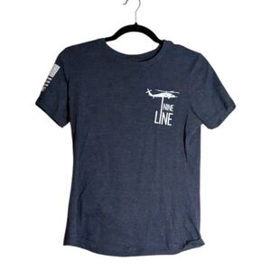 Nine Line Apparel Helicopter Flag Graphic Tee, Small